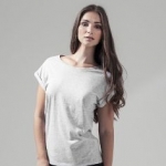 Ladies Extended Shoulder Tee