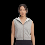 Womens Sleeveless Hoodie