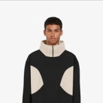 Color Panelled Hoodie