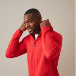 Lux Hooded Knitfleece Jacket